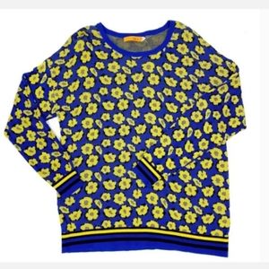 One A lemonade floral combo sweater
